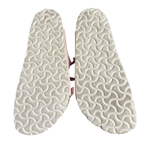 Birkenstock Florida Fresh Brushed Rose 3 Straps Sandal Womens, Size 39 - Picture 8 of 10